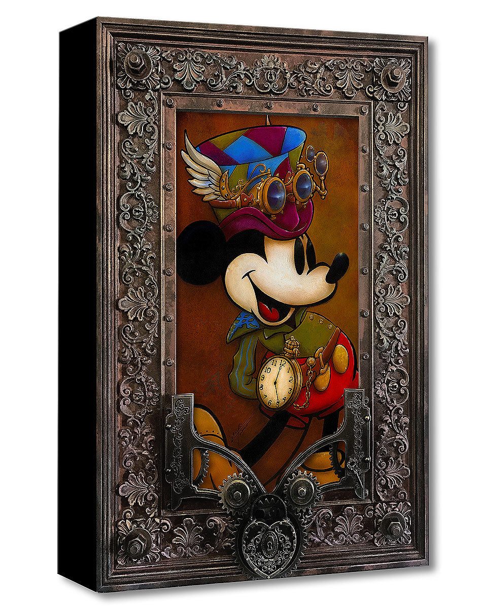 Mickey Through The Gears - Disney Treasure On Canvas